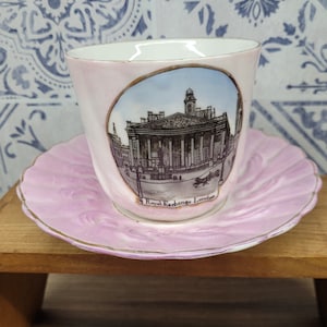 Antique Souvenir Teacup, Victorian China, Teacup, Collectible Teacups