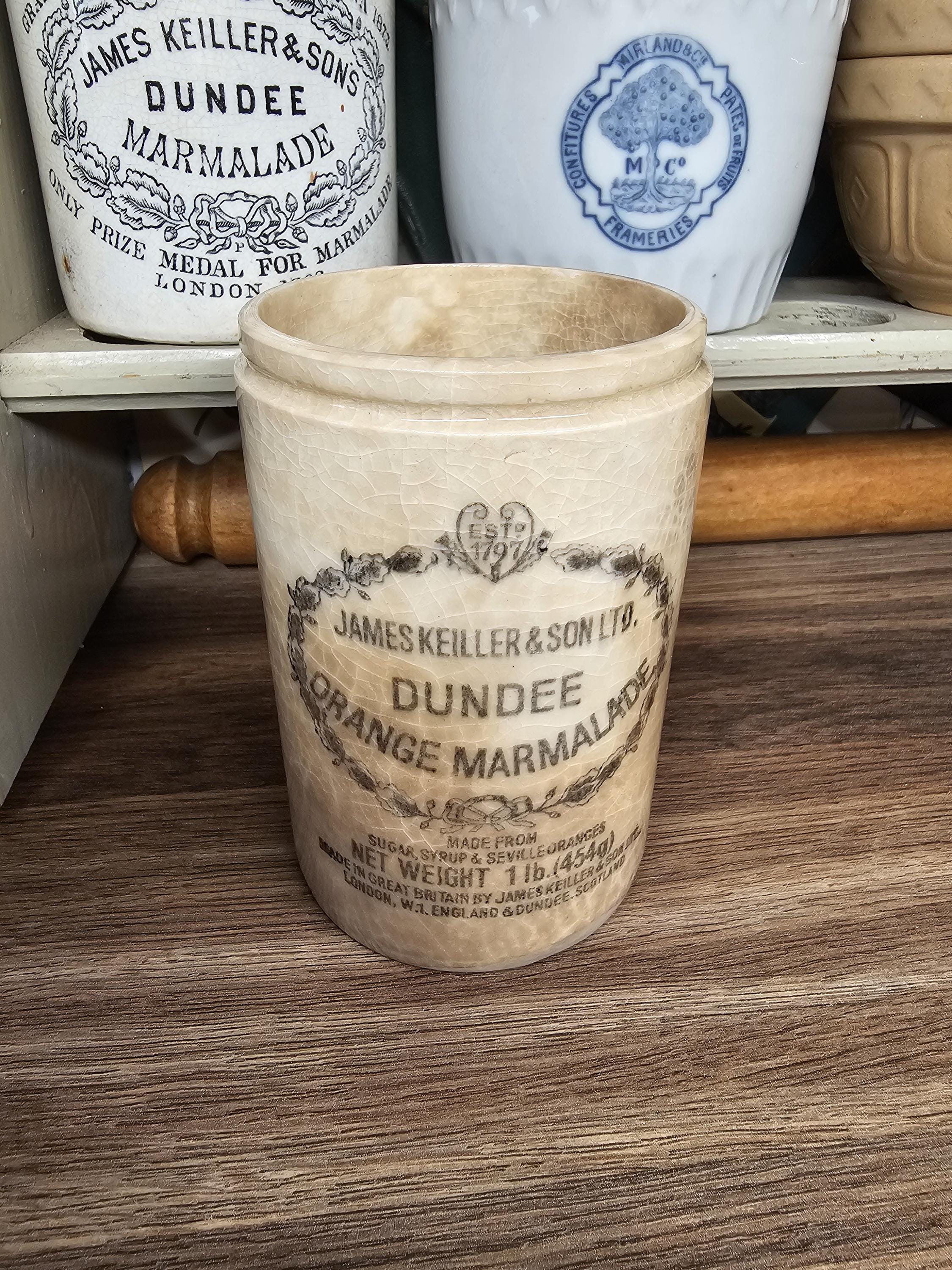 James Keiller & Sons ジャム陶器容器 4個セット Keiller Marmalade - Etsy