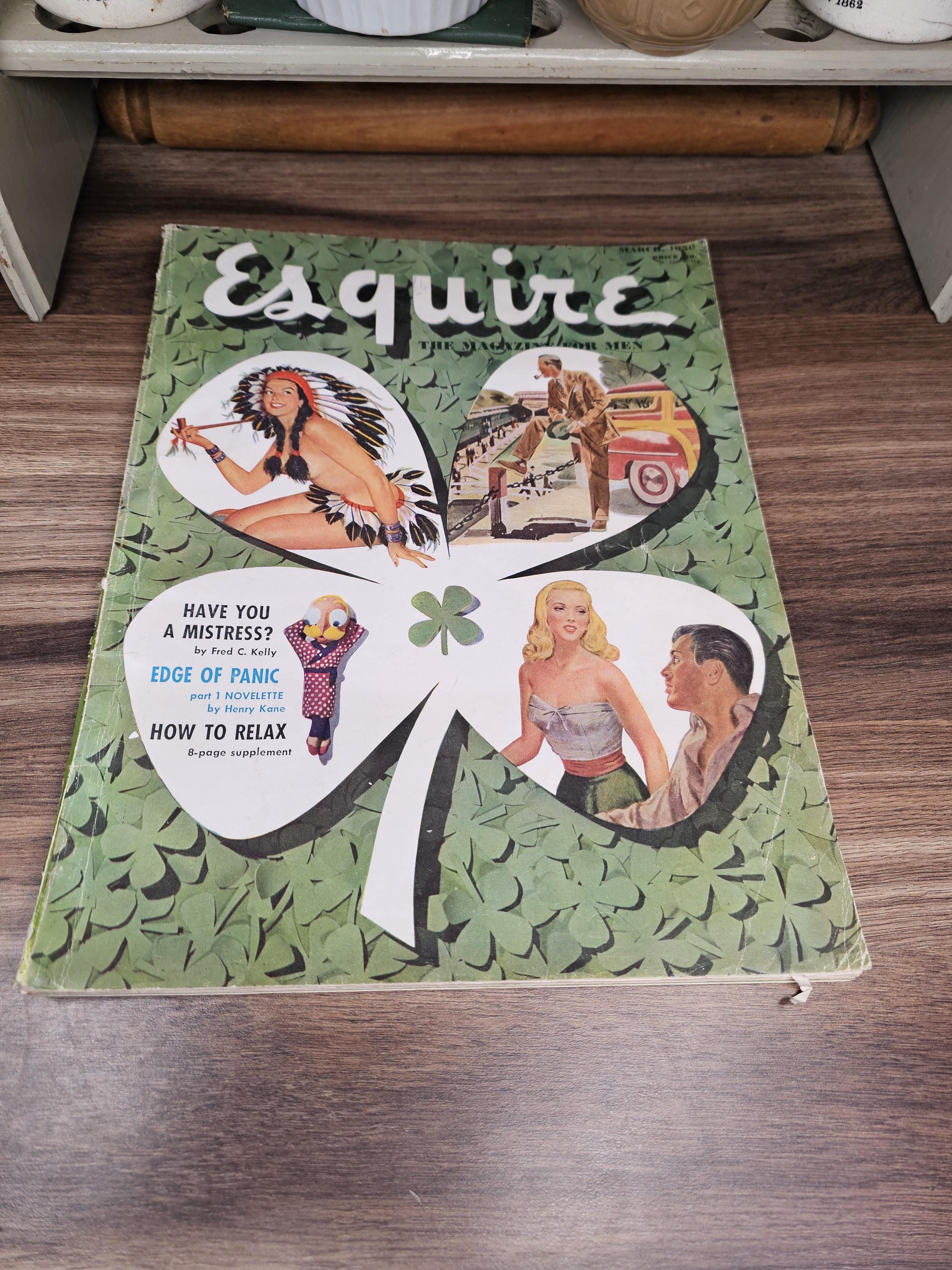 Vintage Esquire Magazines - Etsy