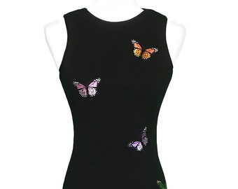 Nashira Style Butterflies Pencil Dress