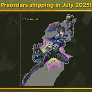 Zenless Zone Zero ZZZ Zhu Yuan Acrylic Standee