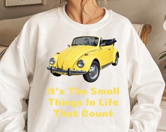Classic Car Lover Beetle Vintage Car Beetle Buggy Bug Sweatshirt