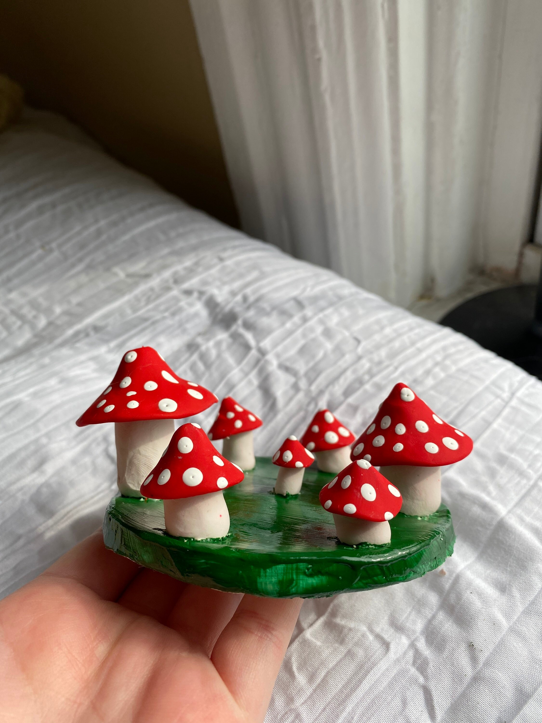 Mushroom Garden Incense Holder Etsy