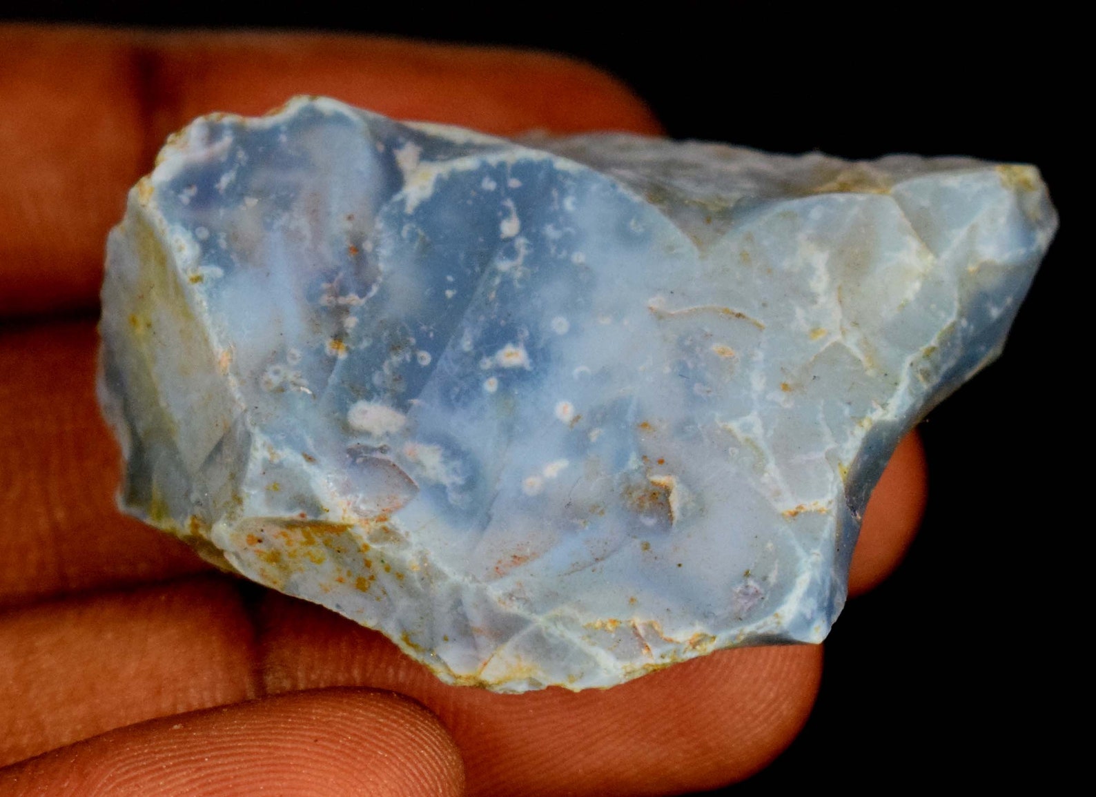Australian Blue Opal Gemstone Rough Collection Specimen 128.25 Etsy