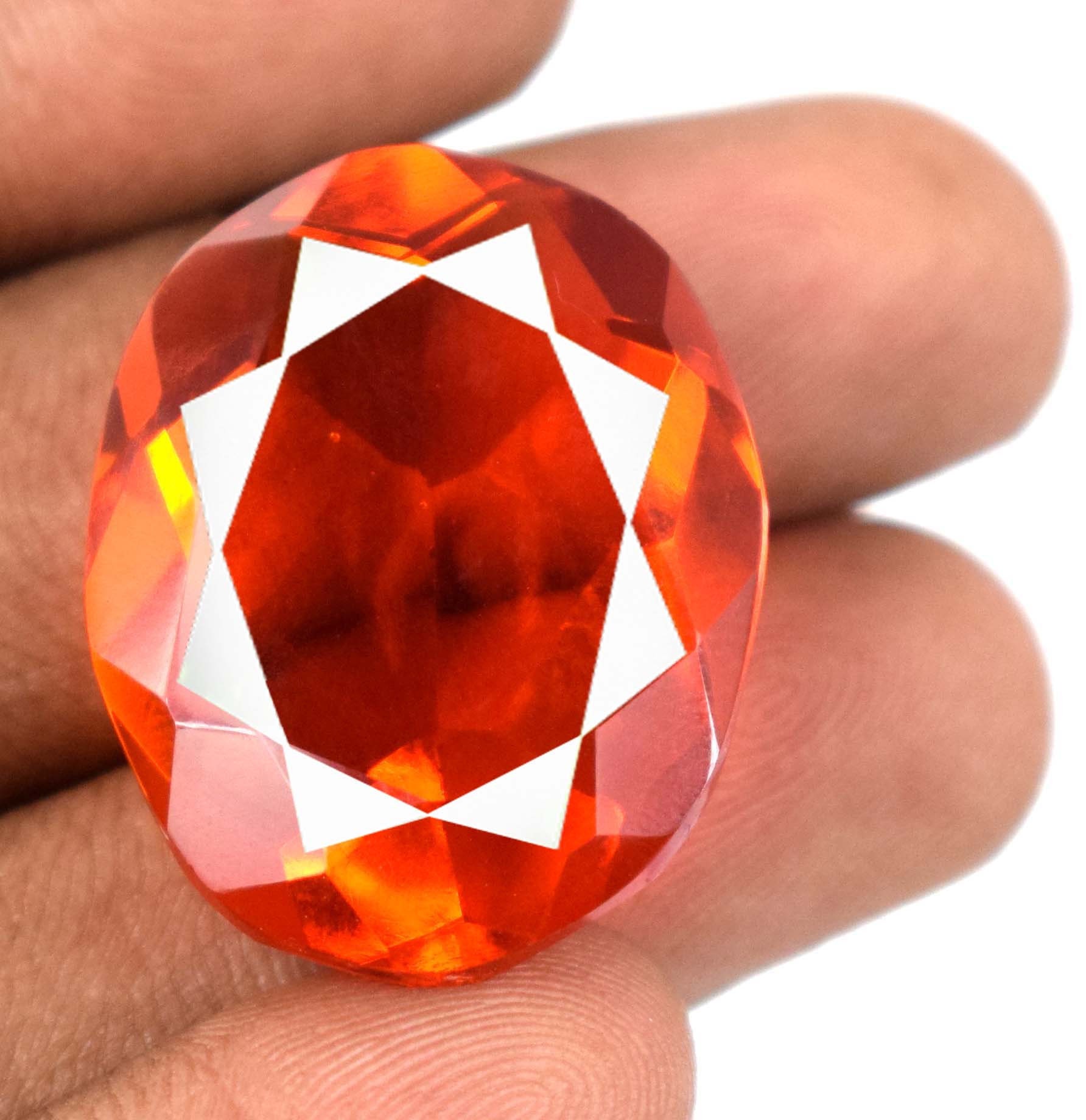 Discount Sale Brazilian Orange Topaz Loose Gemstone 40-50 Ct | Etsy