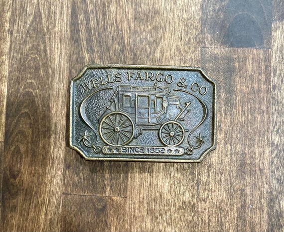 Vintage Wells Fargo Beltbuckle