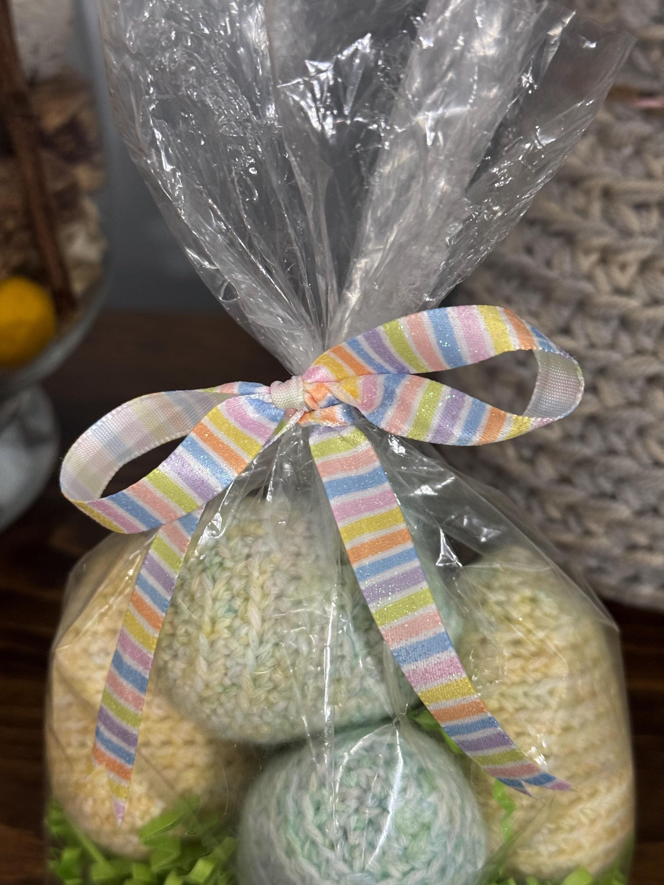 Crocheted Ombré Easter Egg Set of 8 – Handmade Spring Decor, Unique Textured Easter Decorations, Durable & Reusable - Thumbnail 4