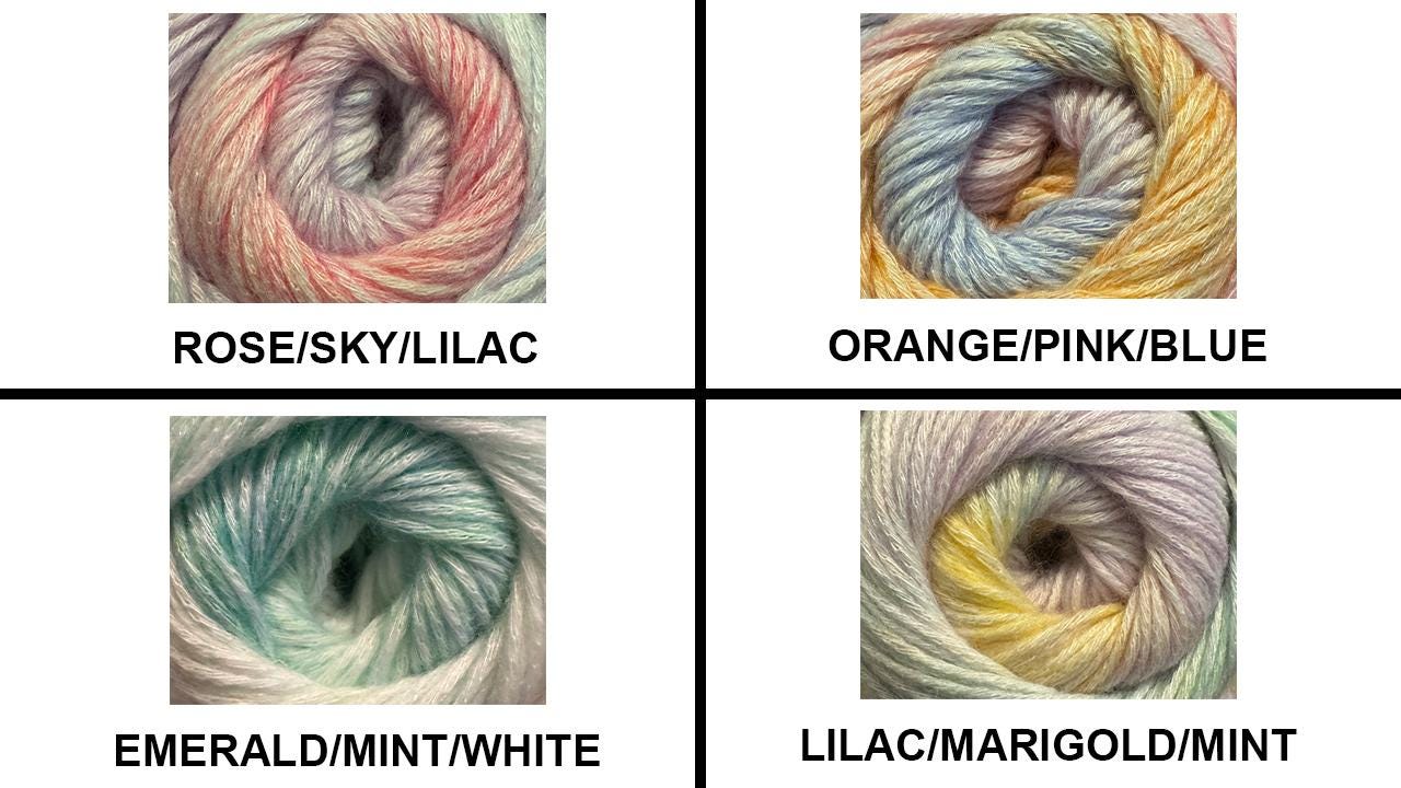 Crocheted Ombré Easter Egg Set of 5 – Handmade Spring Decor, Unique Textured Easter Decorations, Durable & Reusable - Thumbnail 6