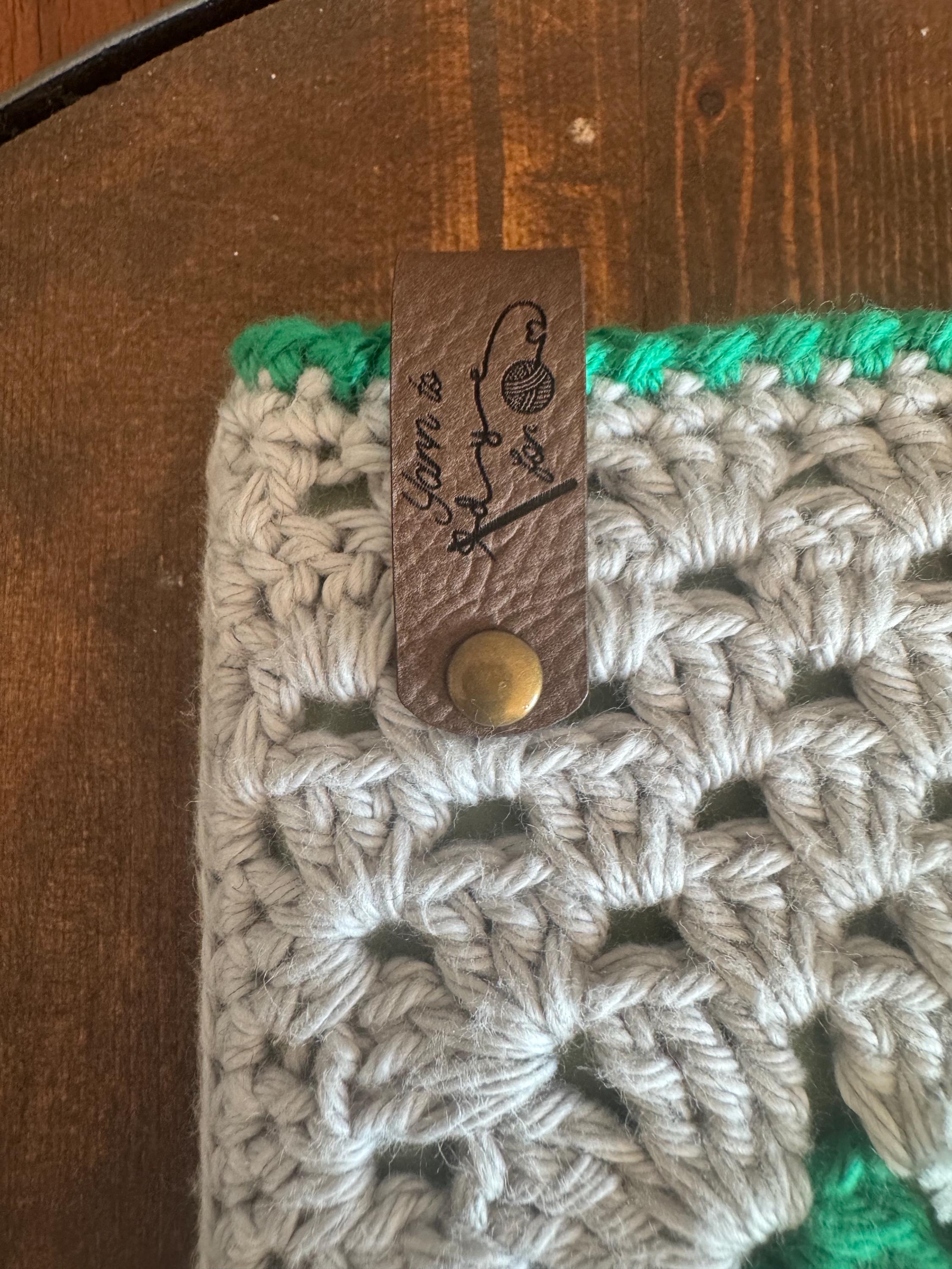 Custom Size & Color Crochet Floral Mandala Book Cover – Handmade Reusable Sleeve for Journals, Novels, or Planners — Cover Only - Thumbnail 4