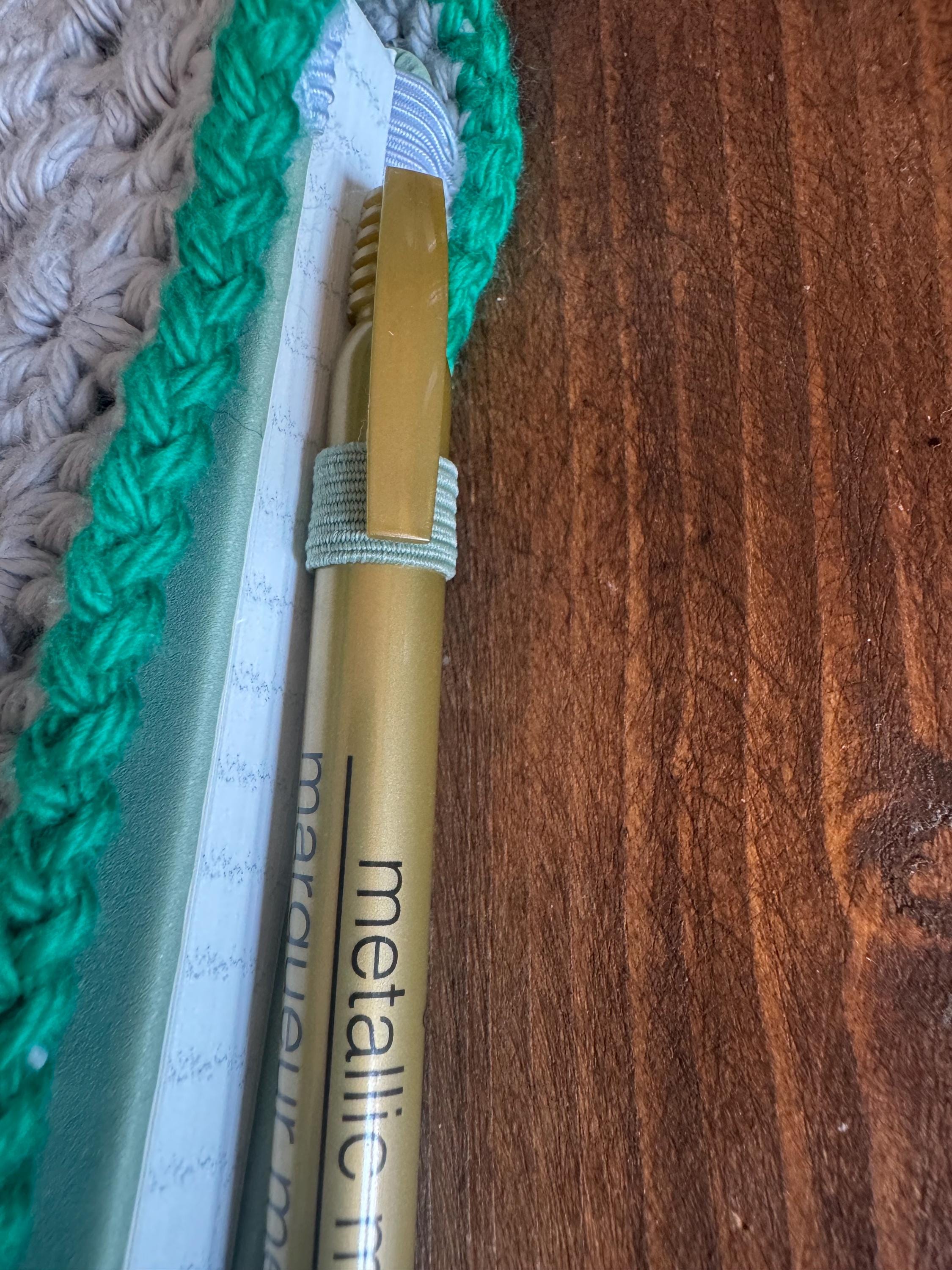 Custom Size & Color Crochet Sunflower Book Cover – Handmade Reusable Sleeve for Journals, Novels, or Planners — Cover Only - Thumbnail 5