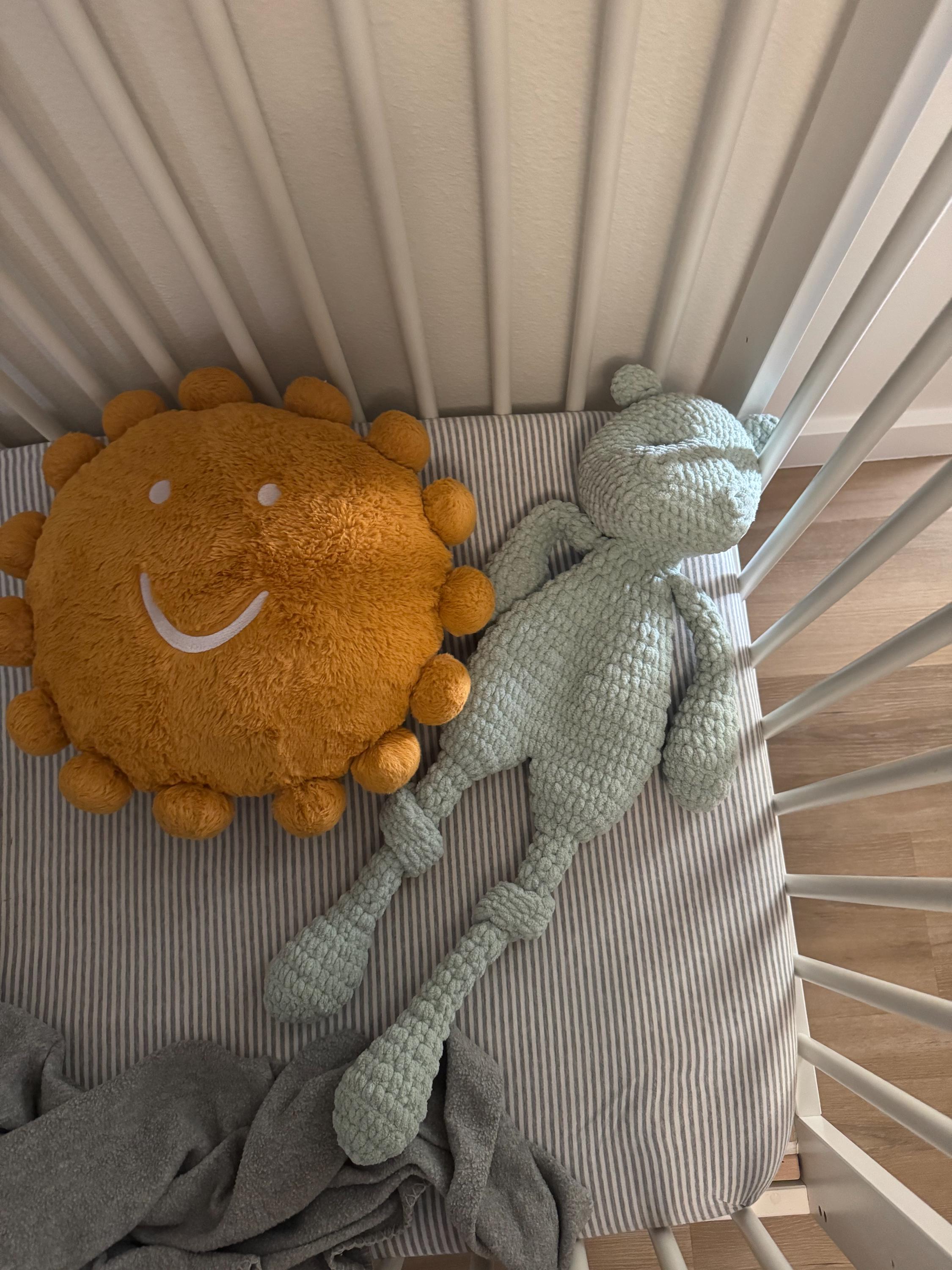 Soft Hippo Snuggler Plush – Oversized Fluffy Stuffed Animal, Cuddly Nursery Gift, Handmade Toy, Cozy Bedtime Buddy for Kids & Adults - Thumbnail 3