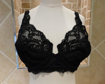 DIM Black Lace Bra
