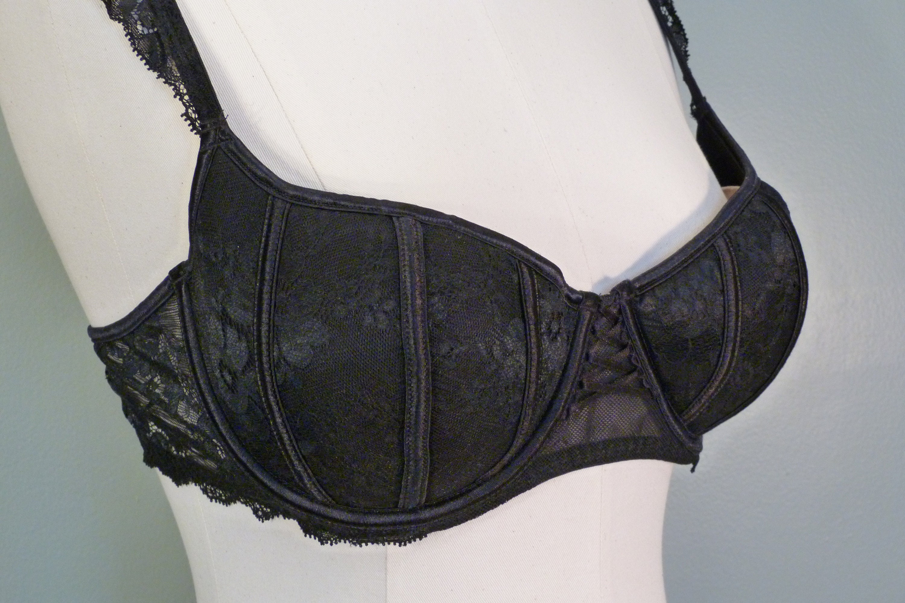 Lingerie Bra No Padding GREAT CURVE Full Adjustable Size 