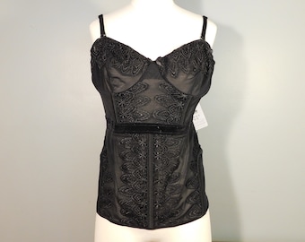 Coquette Sheer Lace Bustier Corset