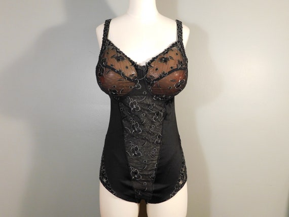 Prima Donna Satin and Lace Bodysuit 