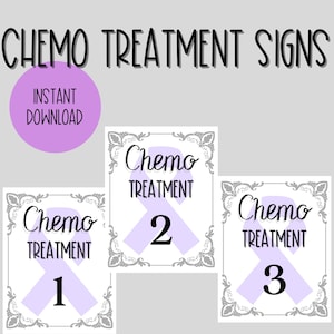 Chemo Treatment Sign, Chemotherapy, Last Treatment, Cancer