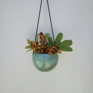 Hanging planter, Ceramic hanging planter, Holder planter