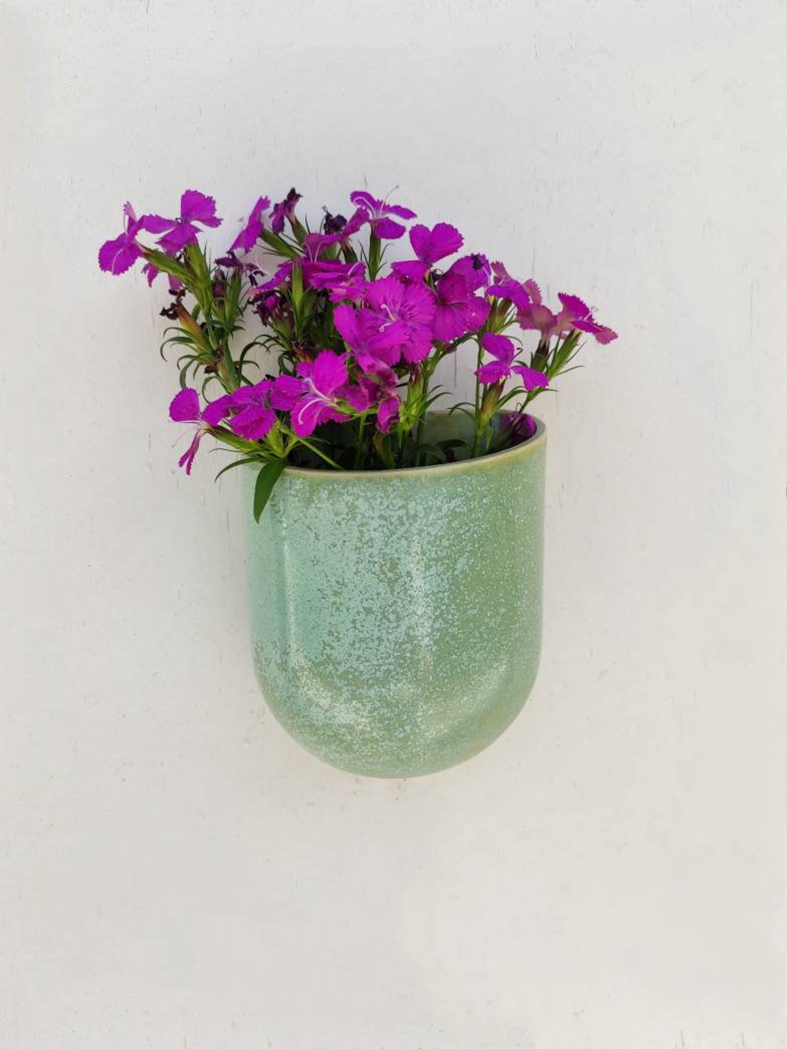 Wall Planter Wall Pocket Planter Ceramic Wall Planter Etsy