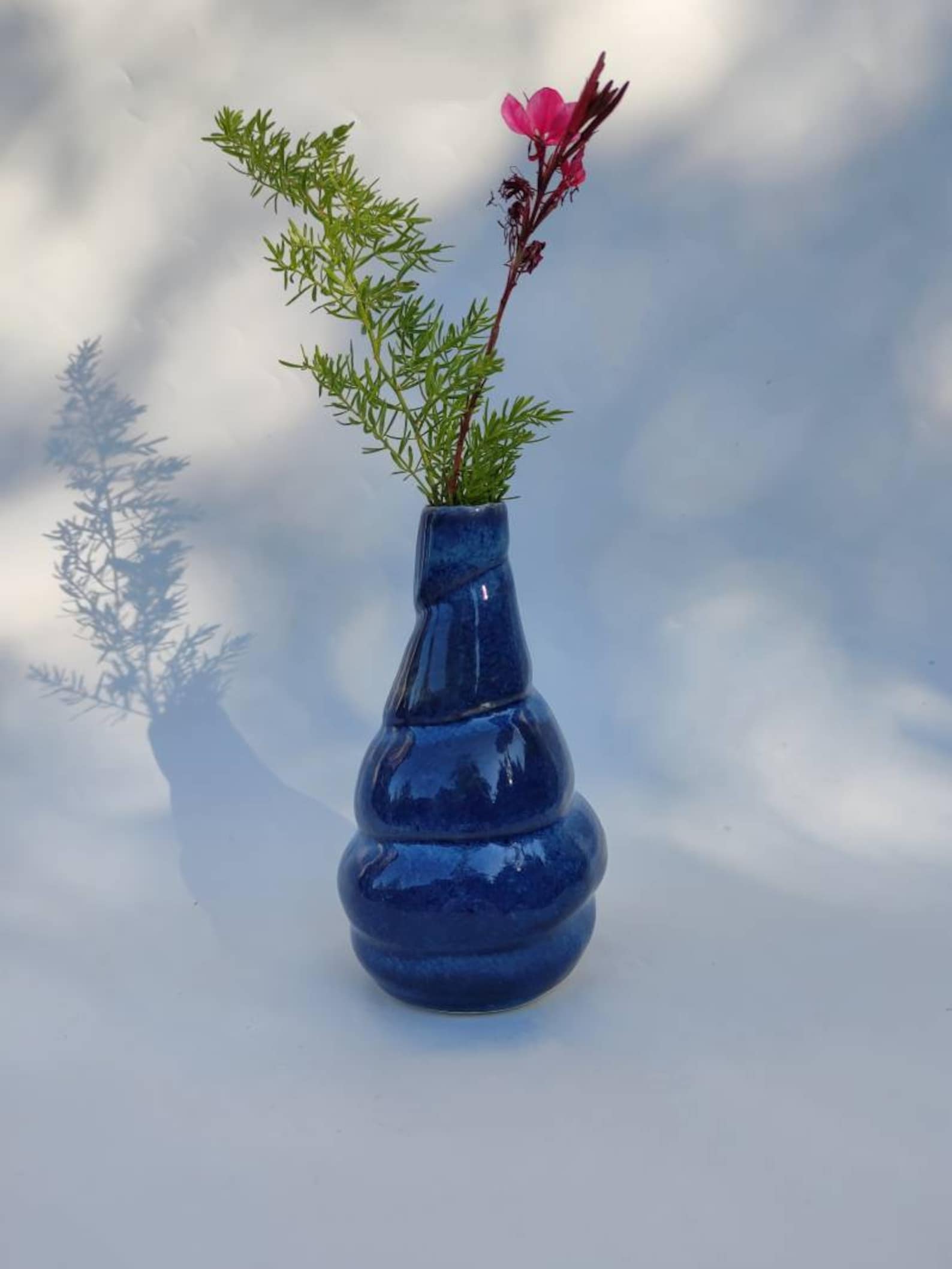 Single Flower Vase Ceramic Bud Vase Modern Flower Vase Etsy