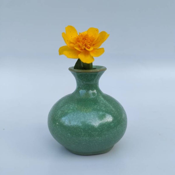 Tiny Ceramic Vase | Cute Mini Bud Vases | Ceramic Miniature Vase