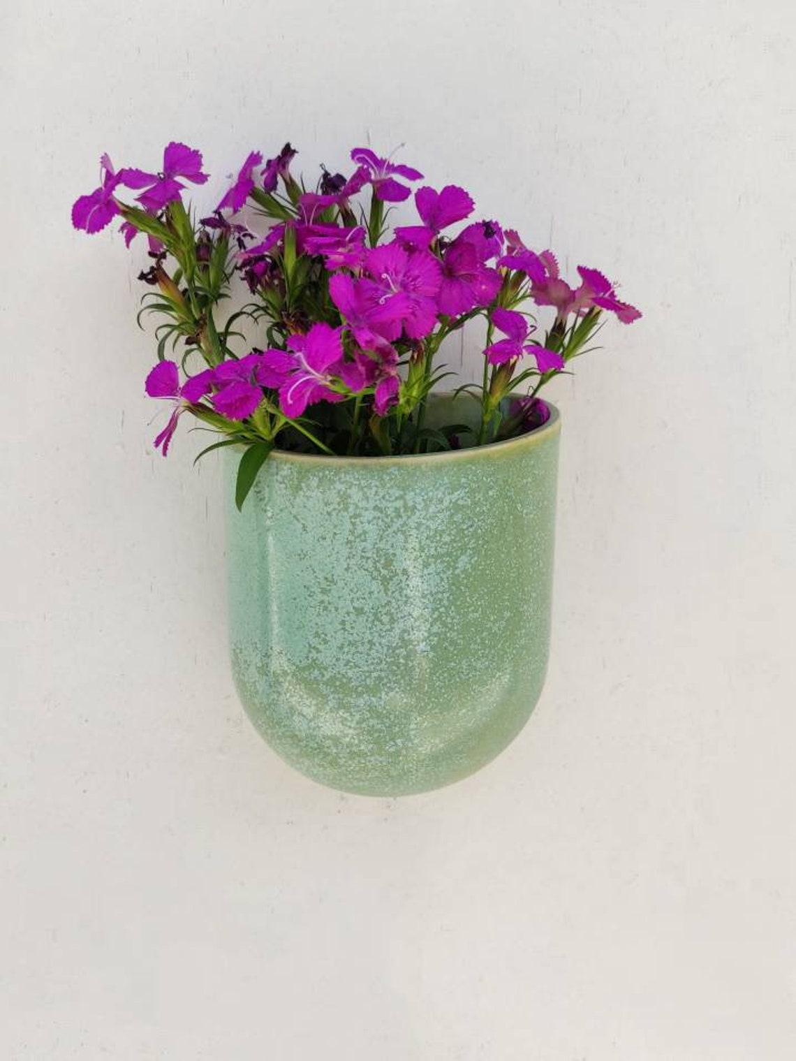 Wall planter wall pocket planter Ceramic wall planter Etsy