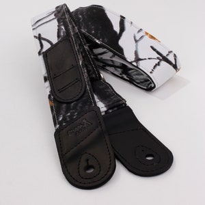 Handmade Guitar Strap Ukraine, Customizable Instrument Strap, Gift for Guitarists, Durable Music Accessory, Personalized Guitar Strap