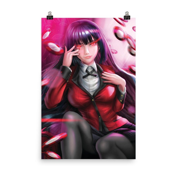 Jabami Yumeko, Anime kakegurui | Poster