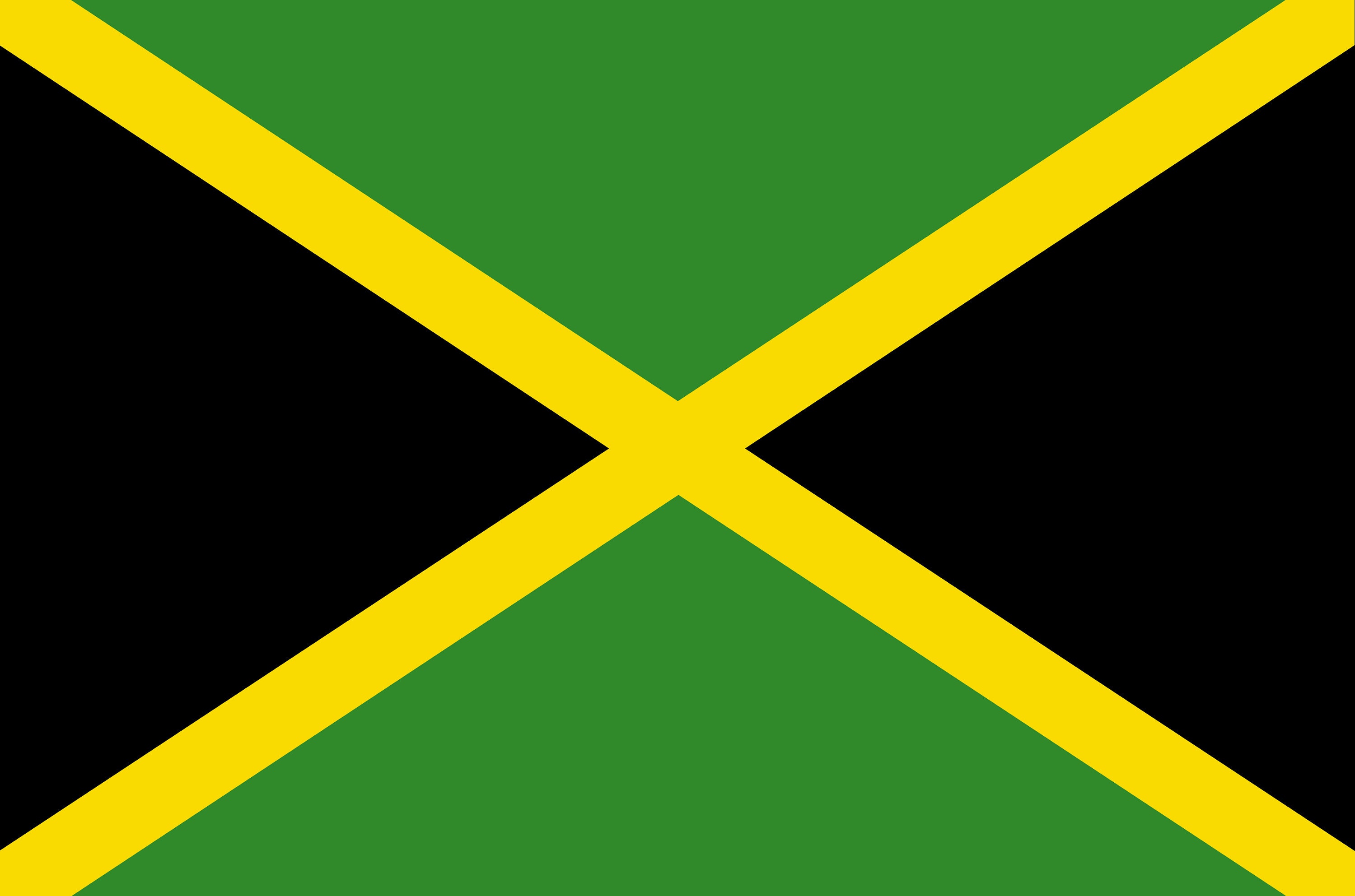 Jamaica flag svg Jamaican flag Vector Clipart Silhouette | Etsy