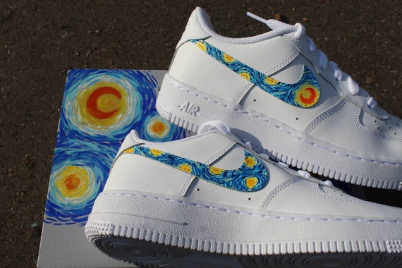 Air Force 1 starry night | Etsy Air Force 1 starry night | Etsy