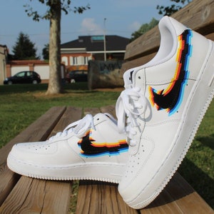 air force 1 custom glitch