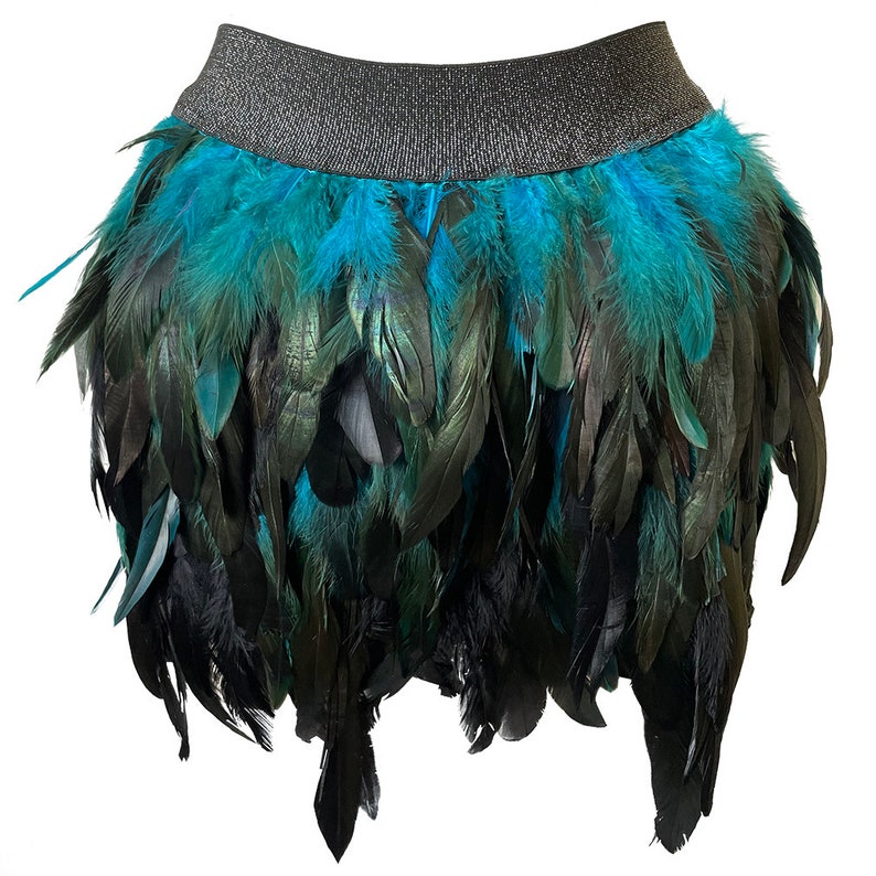 Feather Skirt for Dancing Showgirl Party halloween Costume - Etsy