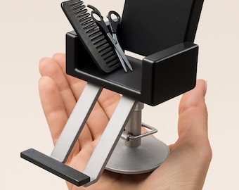 Salon Chair Business Card Holder