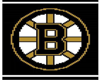 Patrón de manta de punto grueso de los Bruins