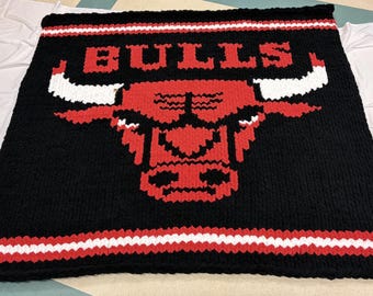 Toros - Patrón de manta de punto grueso