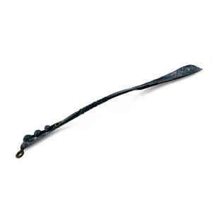 Shoe horn, forged shoehorn, iron gifts, wrought iron shoe horn, shoe accessories, metal art