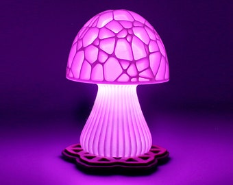 Mushroom - 3D Printed Accent Lamp