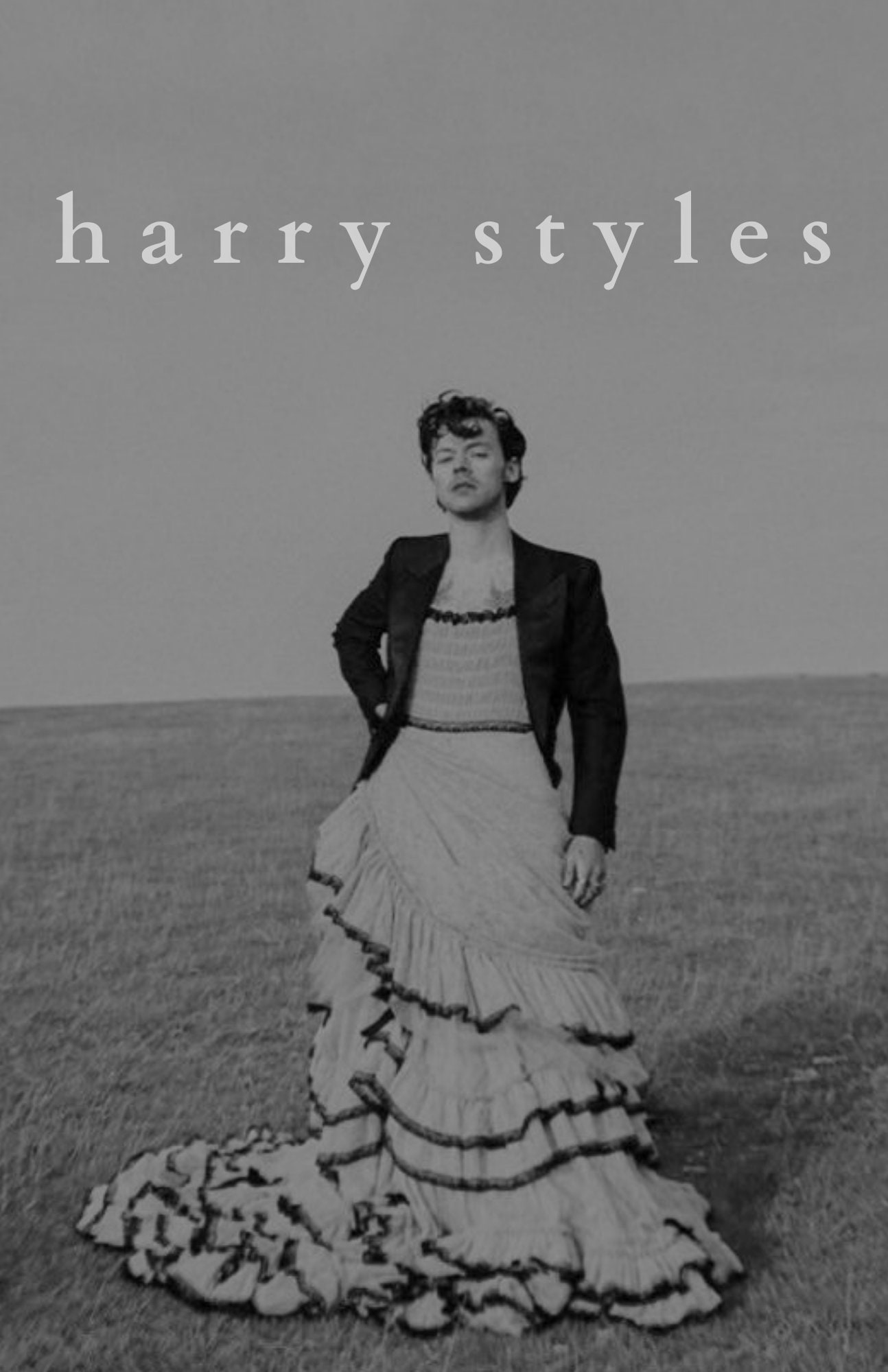 Harry Styles Black And White