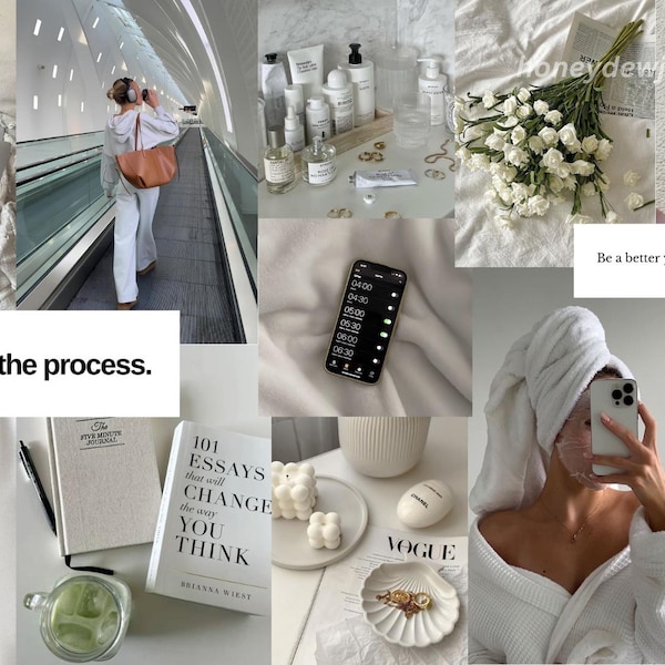 Clean Girl Aesthetic Desktop Wallpaper - Etsy
