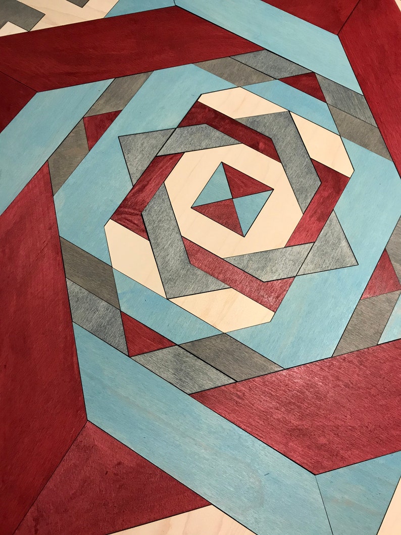 Download Quilt SVG Glowforge cut file CUT by COLOR modern quilt ...