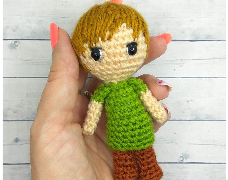 Character set from Scooby-Doo 6 pcs Crochet Amigurumi Handmade | Etsy