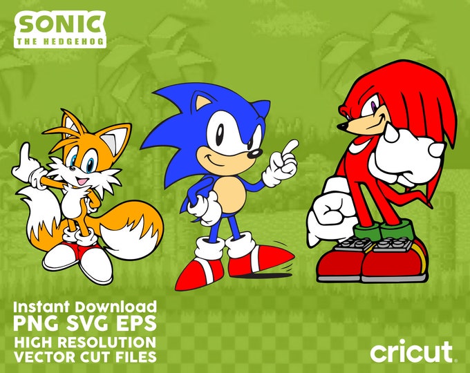 Tails (sonic the Hedgehog) SVG, PDF, PNG - Etsy Canada