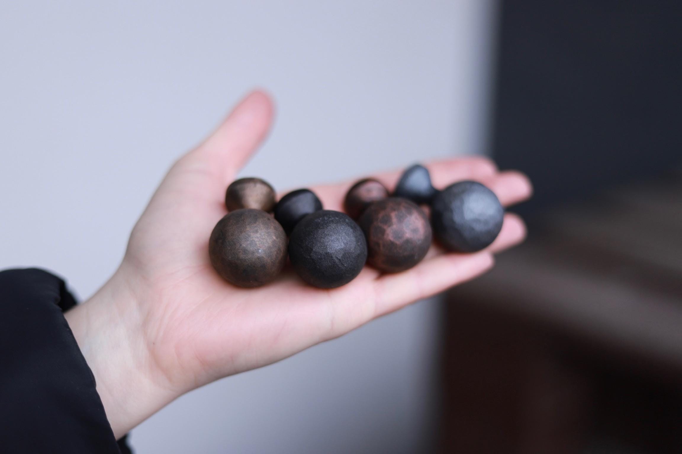Ball Drawer Knobs. Hand Forger Iron Drawer Knobs. Round Drawer Knob ...