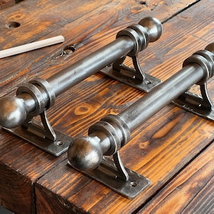 2023 New model. Modern wrought iron door pull. Iron door handle. Modern door decor. Iron door hardware.