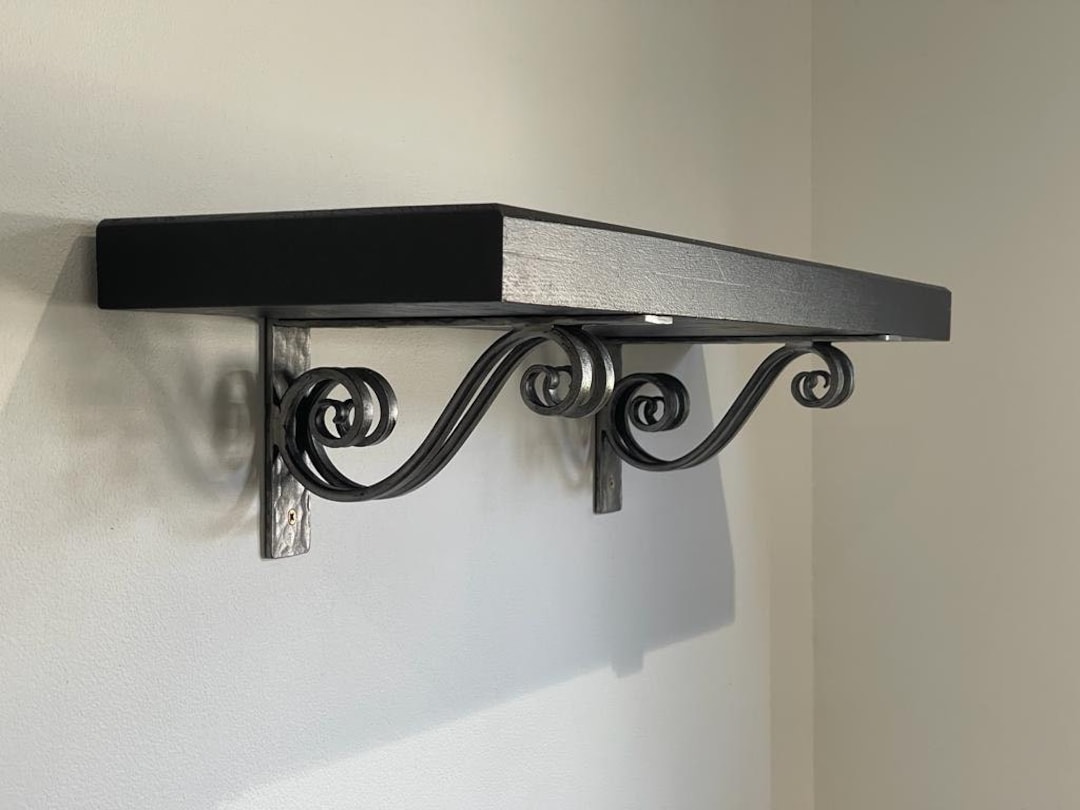 Hand Metal Shelf Bracket. Shelves Storage. Etsy