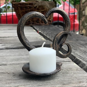 Anniversary gift. Candle holder. 6th anniversary gift. Gift for her. Next day shipping. image 5