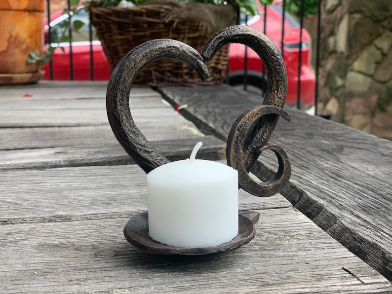Anniversary gift. Candle holder. 6th anniversary gift. Gift for her. Next day shipping. image 5