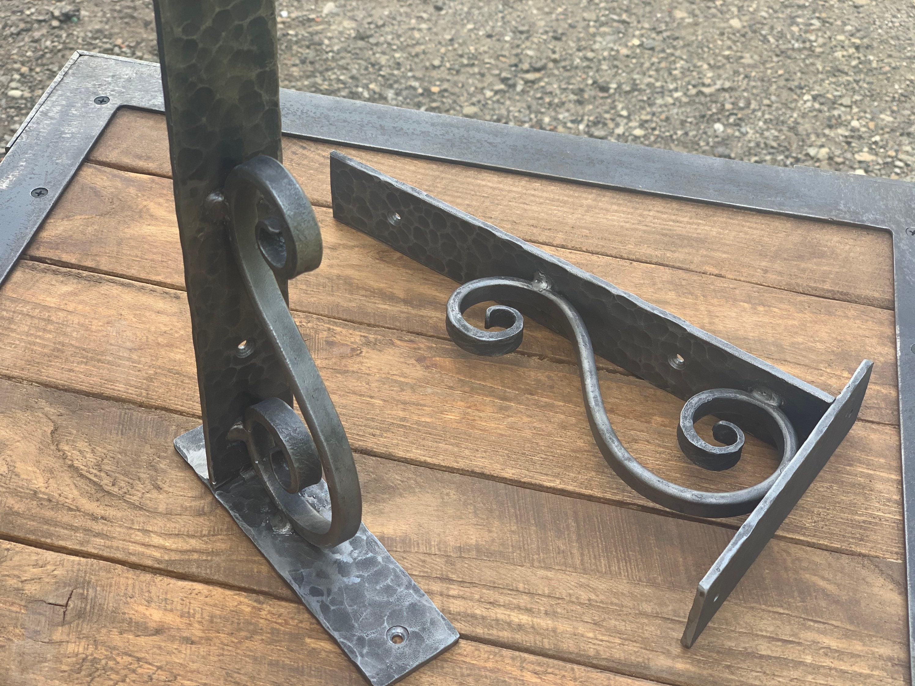 Hand Metal Shelf Bracket. Shelves Storage. Etsy