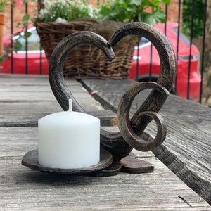 Anniversary gift. Candle holder. 6th anniversary gift. Gift for her. Next day shipping. image 3