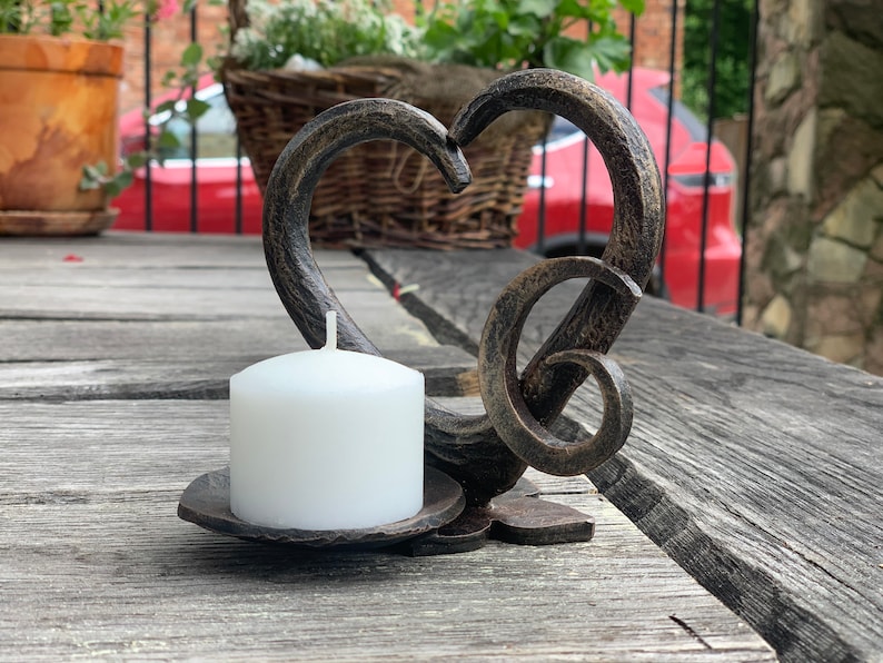 Anniversary gift. Candle holder. 6th anniversary gift. Gift for her. Next day shipping. image 3