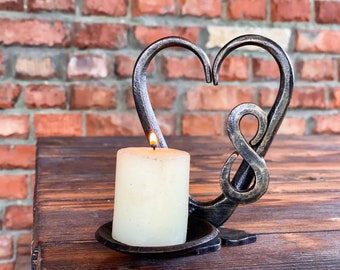 Anniversary gift. Bronze wedding anniversary gift.  Candle holder. 8th anniversary gift. Gift for her. Gift for him.